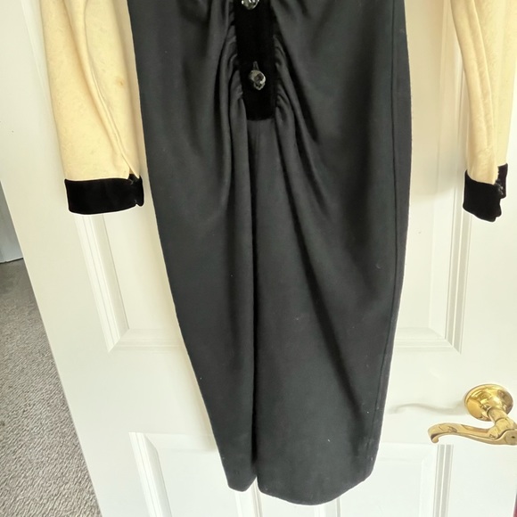 Vintage Oscar de la Renta Wool Dress